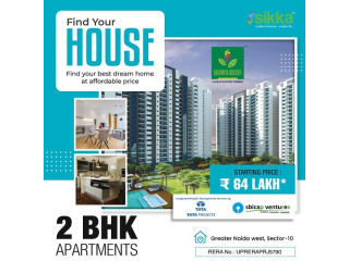 Superior luxury 2Bhk Apartments in Sikka Kaamya Green At Sector 10 Noida