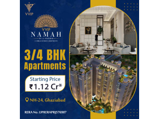 Vvip Namah Explore 3Bhk &4bhk Apartment in NH24, Ghaziabad