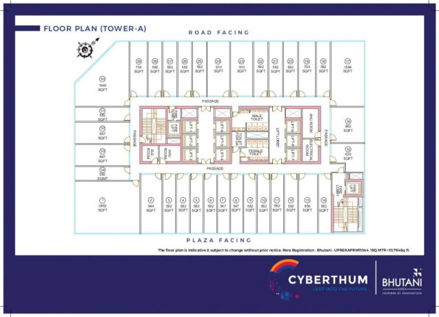 bhutani-cyberthum-offered-commerical-office-space-in-sector-140a-noida-big-1