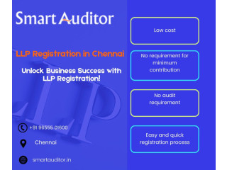 Limited Liability Partnership (LLP) registration in Chennai, Tamil Nadu advantages, process, fees