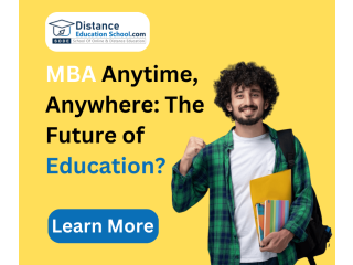 MBA Form Distance Education