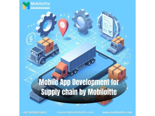 Mobile App Development for Supply chain by Mobiloitte