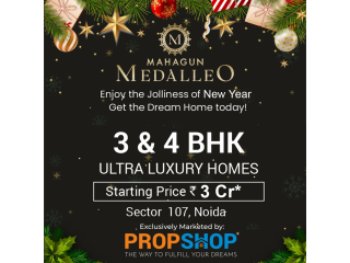 Maghagun Medalleo 3/4 Bhk Ultra Luxury Homes in Sector107 Noida