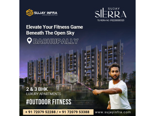 3 bhk flats for sale in bachupally | Sujay Infra