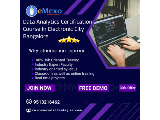 Data Analytics Certification Course In Electronic City Bangalore