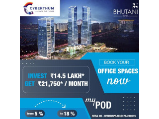 Bhutani Cyberthum offer a Commerical office space in Sector 140A Noida