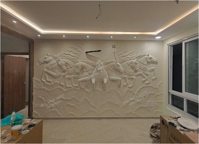 interior-horse-dry-wall-art-design-from-kukatpally-big-1