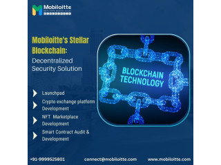 Mobiloitte's Stellar Blockchain: Decentralized Security Solution