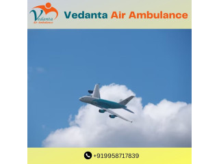 Hire Life Saving Air Ambulance Service in Udaipur by Vedanta