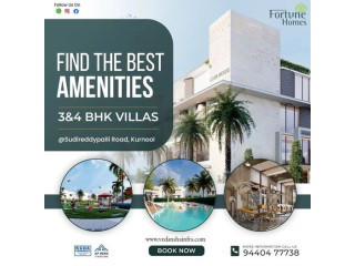 Luxuriate in Style: Vedansha's Fortune Homes 3BHK and 4BHK Duplex Villas