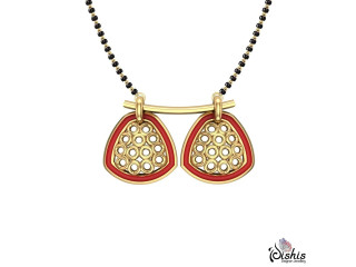Aastha Mangalsutra Designs In Gold