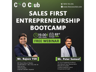 Book Now Your Spot at CXO CLUB Entrepreneurship Bootcamp