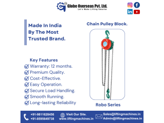 Chain Pulley block