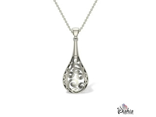 925 Sterling Silver Chayana Pendant by Dishis Jewels