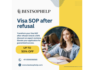 Revamp Your Visa SOP after Refusal: Unlock a 50% Discount for Success
