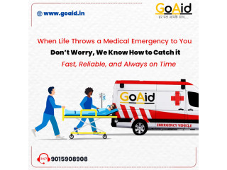 GoAid: Your Trusted Ambulance Service in Saket and Beyond