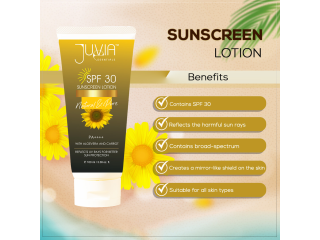 Juvia Essentials sunscreen lotion
