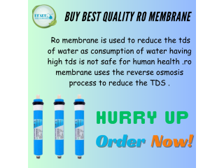 Buy best RO Membrane at best price