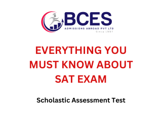 SAT | Scholastic Assessment Test | BCES Admissions Abroad