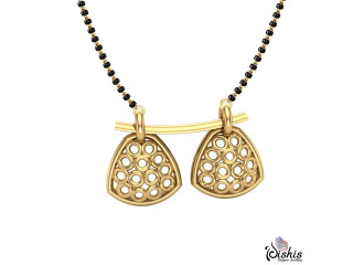 Adrika 18kt Yellow Mangalsutra Designs In Gold