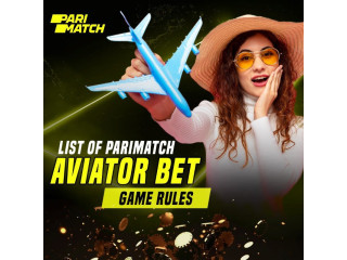 List of Parimatch Aviator Bet Game Rules