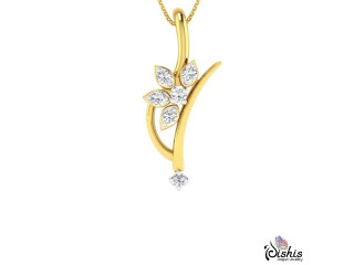 Buy Oluchi Diamond Pendant by Dishis Jewels