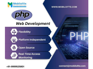 Php website development Services by Mobiloitte