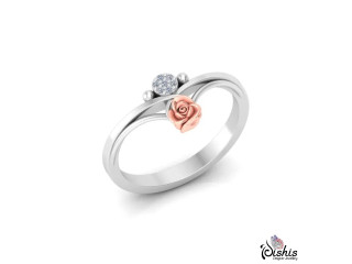 Buy Aashi Diamond Ring by Dishis Jewels