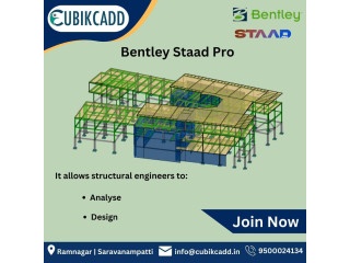 Bentley STAAD.Pro CADD Certification in Coimbatore | Best Placement Bentley STAAD.Pro CAD Training in Coimbatore