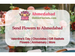 Send Flowers to Ahmedabad with Online Delivery Services