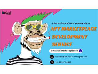 Best NFT Marketplace Development Service Provider - Beleaf Technologies