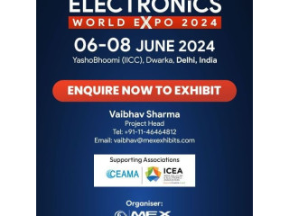 Consumer Electronics World Expo | 06-07-08 June 2024 | YashoBhoomi (IICC) Dwarka, New Delhi, India