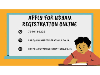 Apply for Udyam Registration Online