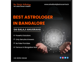 The Best Astrology Services in Bangalore Srisaibalajiastrocentre