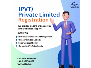 Pvt Ltd Company Registration in Delhi