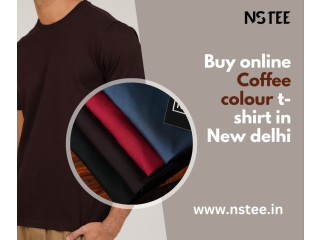 Coffee colour t-shirt