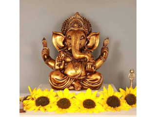 Buy Vighnaharta Ganesha Idol Online - Artarium theartarium