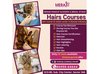 Hair Academy in Chandigarh | Meraki Makeup Academy