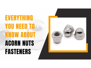 EVERYTHING YOU NEED TO KNOW ABOUT ACORN NUTS FASTENERS