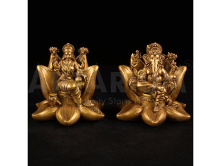 Padma Laxmi Ganesha Idol 4" theartarium
