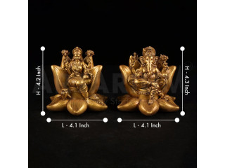 Padma Laxmi Ganesha Idol 4" theartarium
