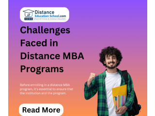 MBA From Distance Education