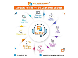 Hosted Call Center Software Solutions in India - SAN Softwares