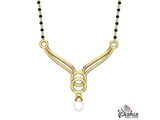 Daksha Gold Mangalsutra by Dishis Designer Jewellery