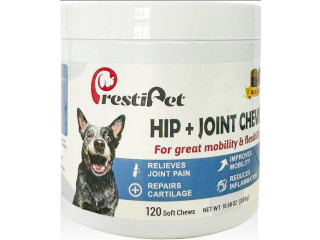 PrestiPet Advanced Hip & Joint Supplement Chews